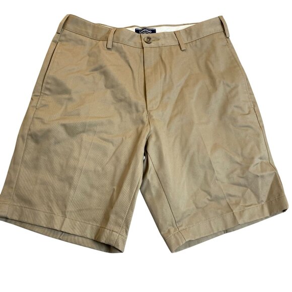 Lands End Men's Shorts Size 30 Khaki Chino Traditional Fit Fishing - Picture 1 of 10